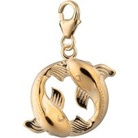 Gold Plated Koi Fish Pisces Zodiac Attraction