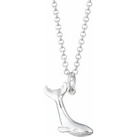 Silver Whale Necklace