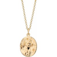 Gold Plated Taurus Zodiac Necklace