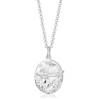 Silver Sagittarius Zodiac Necklace