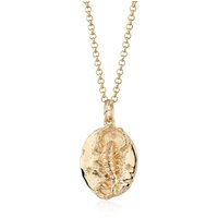 Gold Plated Scorpio Zodiac Necklace