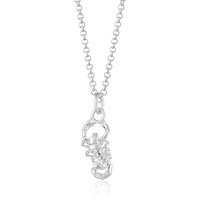 Silver Scorpion Necklace