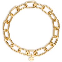 Gold Plated Chunky Hinged Hyperlink Attraction Bracelet