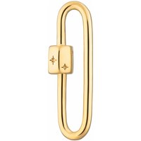 Gold Plated Lengthy Hyperlink Carabiner Attraction Lock