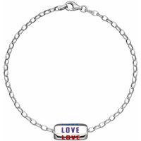 Silver Love is All Round Allure Bracelet (Rainbow)