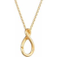 Gold Plated Infinity Allure Collector Necklace