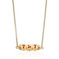 Gold Plated Vegas Child Necklace