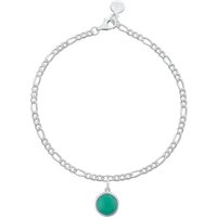 Silver Therapeutic Stone Figaro Allure Bracelet