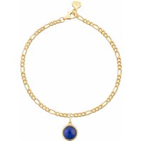 Gold Plated Therapeutic Stone Figaro Appeal Bracelet