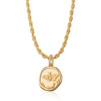 Gold Plated Manifest Exchange Necklace