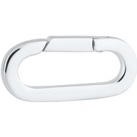 Silver Paperclip Allure Lock