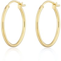 Gold Plated Vintage Maxi Hoop Earrings