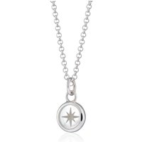 Silver White Celebrity Resin Seize Necklace