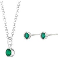 Might Birthstone Jewelry Set (Emerald)