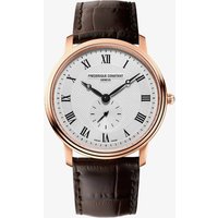 Frederique Constant Mens Slimline Rose Gold Plated Watch FC-235M4S4