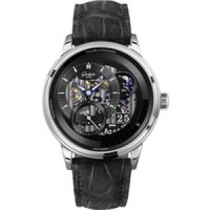 Glashütte Authentic PanoMatic Calendar Mens Watch 1-92-10-01-03-62