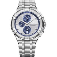 Maurice Lacroix ‘Aikon’ Silver Stainless Steel Chronograph Swiss Mens Watch