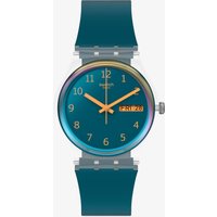 Swatch Mens Blue Away Watch SO28K700
