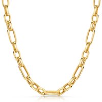 9ct Yellow Gold 18″ Figaro Chain