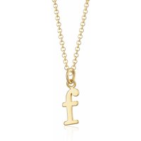 Gold Plated Letter Attraction Necklace