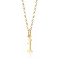 Gold Plated Letter Appeal Necklace