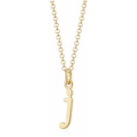 Gold Plated Letter Allure Necklace