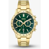 BOSS Mens Allure Gold Plated Chronograph Watch 1513923 - Image 2