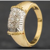 Pre-Owned 18ct Yellow Gold Diamond Dress Ring 4148198