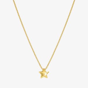 Nomination Armonica Gold Plated Star Pendant Necklace 241304/009