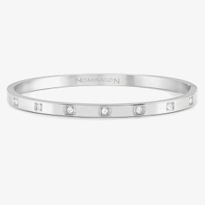 Nomination Pretty Bangles Half Set Cubic Zirconia Bangle 029508/001