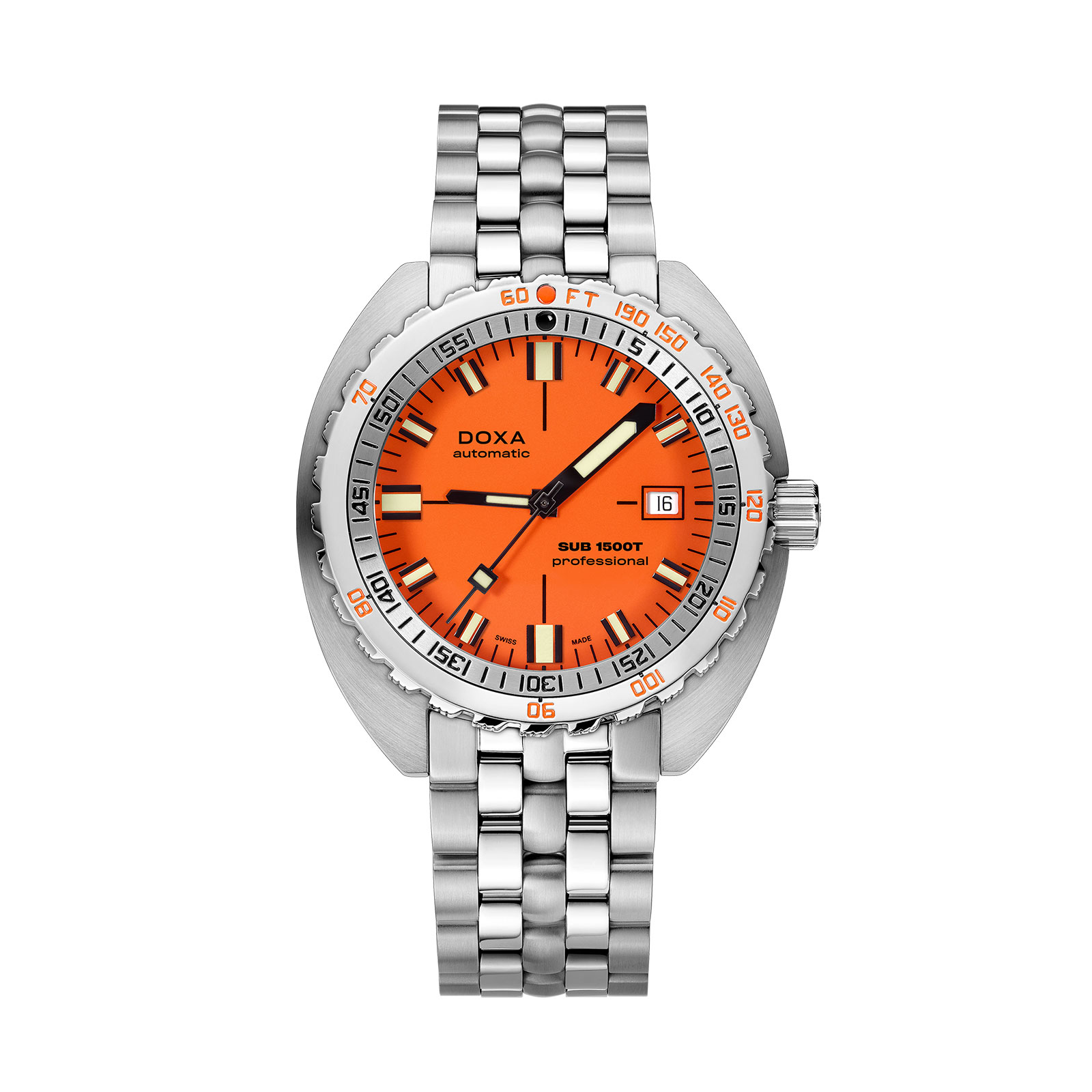 DOXA SUB 1500T Skilled Automated 45mm Mens Watch 883.10.351.10