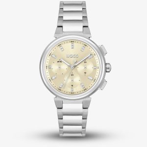 BOSS One Silver Crystal Watch 1502676