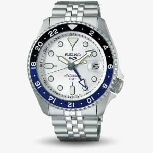 Seiko 5 Sports SKX Series GMT Blue & Black Watch SSK033K1