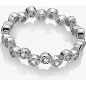 Hot Diamonds Tender Sterling Silver White Topaz Ring DR208/M