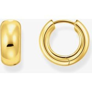 THOMAS SABO Gold Plated 16mm Chunky Hoop Earrings CR741-413-39