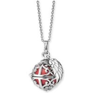 Angel Whisperer Silver Purple XS Soundball Necklace – Silver