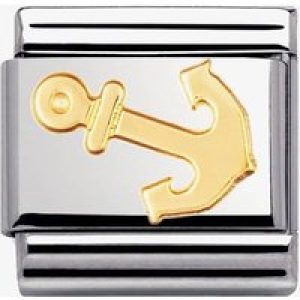 Nomination CLASSIC Gold Sports Collection Anchor Charm 030106/15