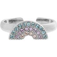 Olivia Burton Rainbow Silver Ring - Image 2