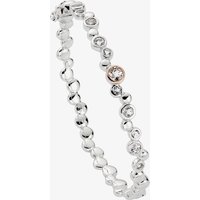 Clogau Silver 9ct Rose Gold Celebration Bangle 3SMBG2 - Image 2