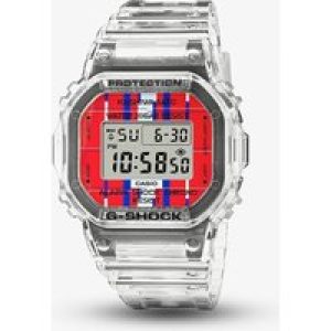 Casio Mens Kashiwa Sato Collaboration Red Dial Digital Watch DWE-5600KS-7ER