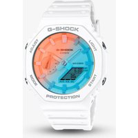 Casio G-Shock Blue & Red Gradient White Dual Display Watch GA-2100TL-7AER - Image 2