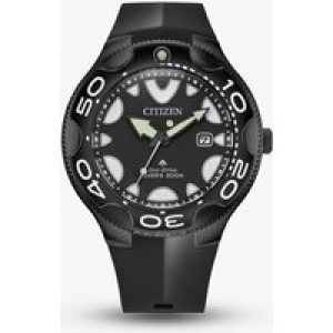 Citizen Mens Promaster Black Rubber Strap Watch BN0235-01E