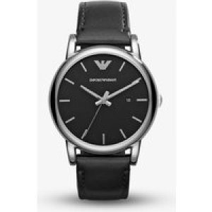 Emporio Armani Mens Luigi Strap Watch & Bracelet Set AR80059