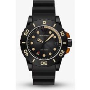 Emporio Armani Mens Aqua Black Watch AR11539