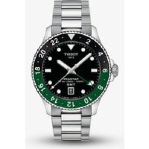 Tissot Seastar 1000 GMT Black & Green Watch T120.852.11.051.00