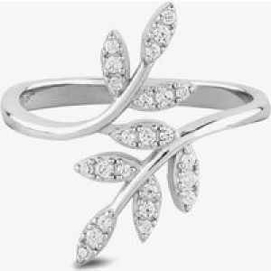 Rosa Lea Leaves Twist Ring AM-2THB013304-56