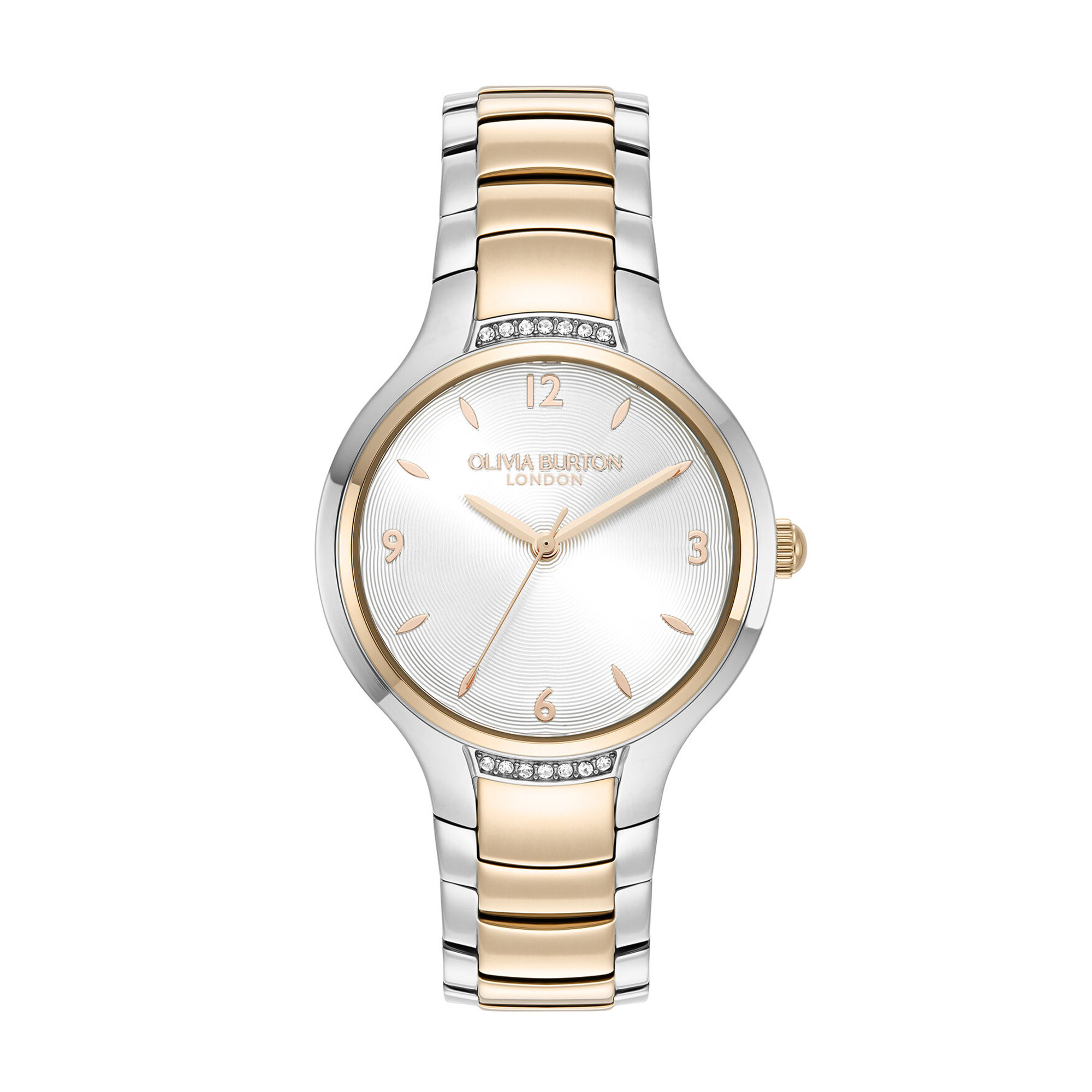 Olivia Burton Vintage Lea Two Tone 34mm Bracelet Watch 24000211