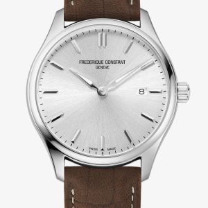 Frederique Constant Mens Classic Silver Dial Watch FC-220SS5B6