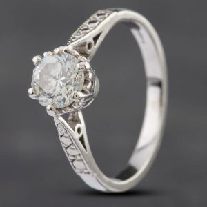 Pre-Owned Platinum Diamond Solitaire Ring 4148937