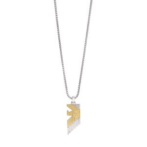 Emporio Armani Stainless Metal & Gold Tone Pendant EGS3073040